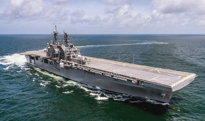 USS Tripoli (LHA-7): Παραδόθηκε στο αμερικανικό Ναυτικό το δεύτερο σκάφος της κλάσης America