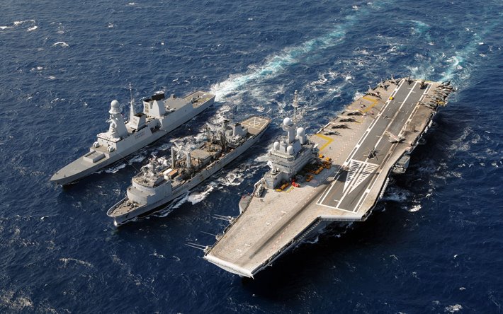 Μεσόγειος: F/A-18 στο Charles De Gaulle και Rafale στο USS Dwight D. Eisenhower