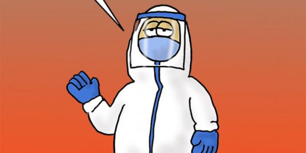 Ο Αρκάς πάντα στην επικαιρότητα: Στο «στόχαστρό» του ο κορωνοϊός (φώτο)