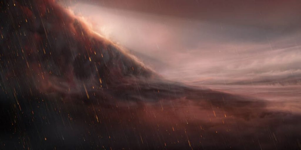 Αστρονόμοι πιστεύουν ότι υπάρχει θερμός εξωπλανήτης όπου βρέχει… σίδηρο