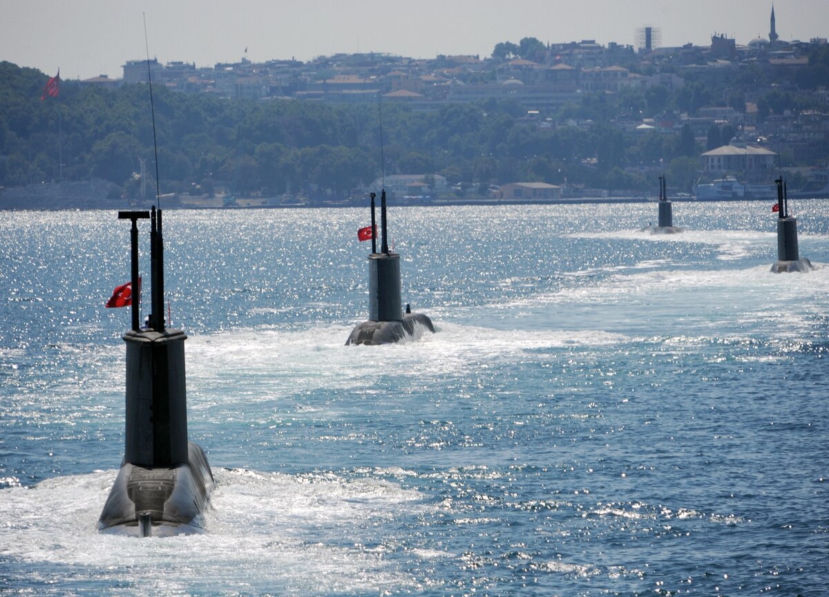 Από το Ιόνιο μέχρι ΝΑ του Καστελόριζου έχει απλωθεί ο τουρκικός υποβρυχιακός στόλος