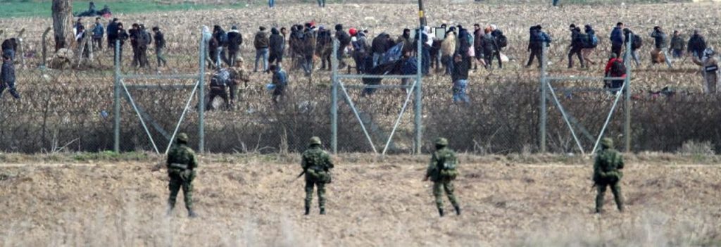 ΕΔ: Στη δημοσιότητα βίντεο από τις επιχειρήσεις αποτροπής εισόδου  ορδών παράνομων μεταναστών