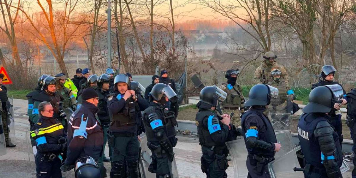 Έβρος: Κατέφτασαν νέες δυνάμεις της Frontex για την ενίσχυση των συνόρων (φώτο-βίντεο)