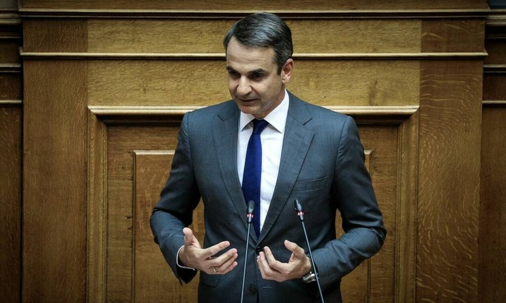 Τους Δ.Κουτσούμπα και Κ.Βελόπουλο ενημέρωσε σήμερα ο Κ.Μητσοτάκης (φώτο)