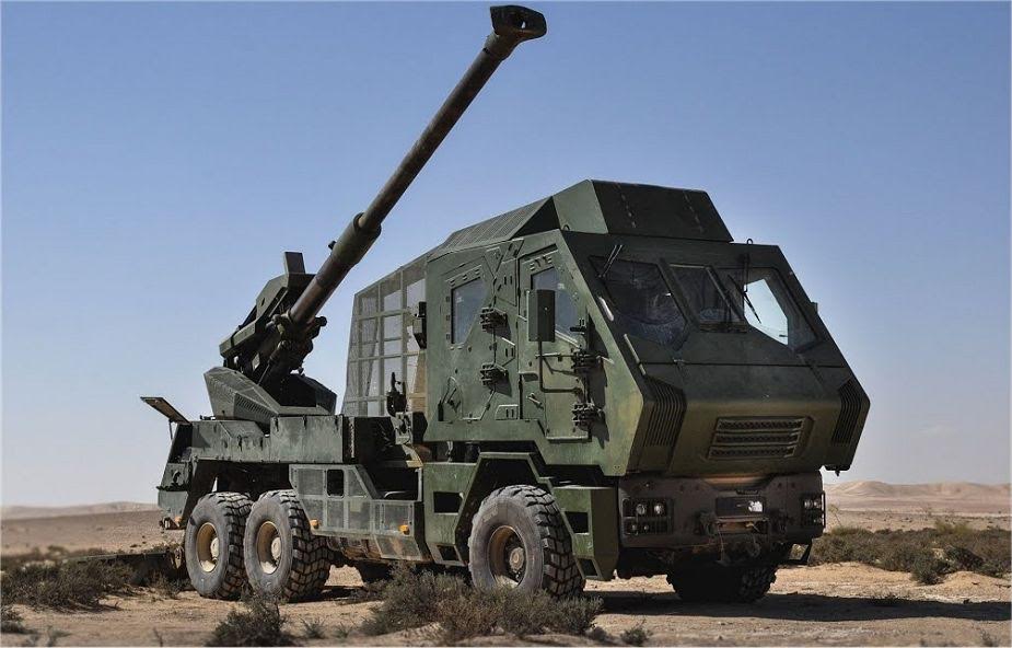 ATMOS 2000: Το ισραηλινό Α/Κ πυροβόλο μπορεί να κτυπήσει στόχους σε αποστάσεις μέχρι και  41 χλμ. !