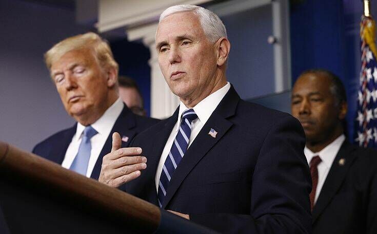 Αρνητικοί στον κορονοϊό ο Μάικ Πενς και η σύζυγός του