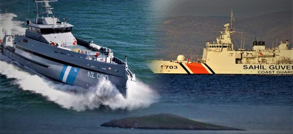 Τουρκικό περιπολικό σκάφος μπλόκαρε το σκάφος του ΥΦΕΘΑ Α.Στεφανή στα Ιμια