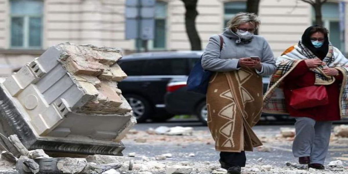 «Μάχη» σε δύο μέτωπα: «Σεισμός και κορωνοϊός, ταινία τρόμου στην Κροατία»