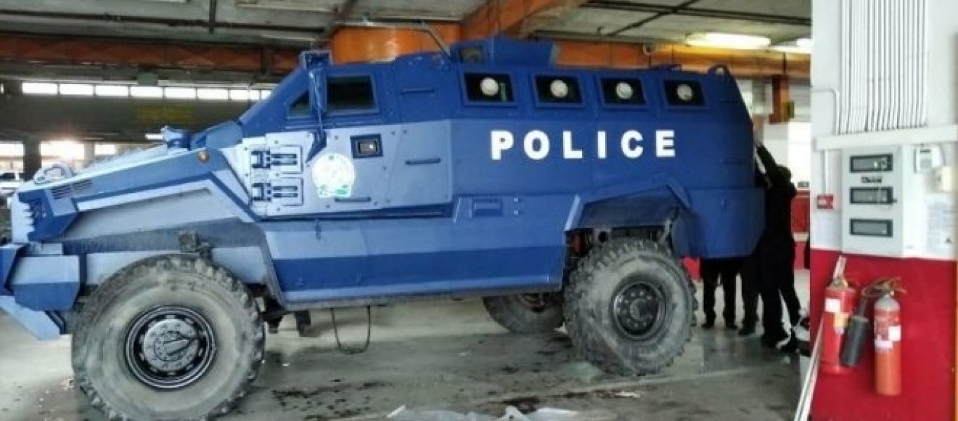 Τα νέα MRAP των δυνάμεων ασφαλείας κάνουν περιπολίες στα χωριά του Έβρου (βίντεο)