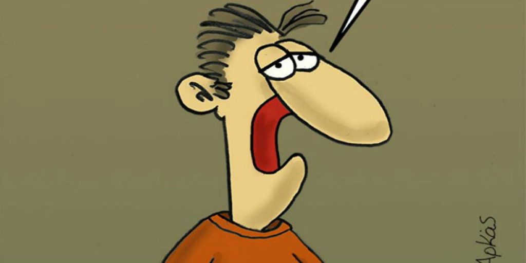 Ο Αρκάς συνδύασε την καραντίνα και την αλλαγή της ώρας – Δείτε το νέο του σκίτσο