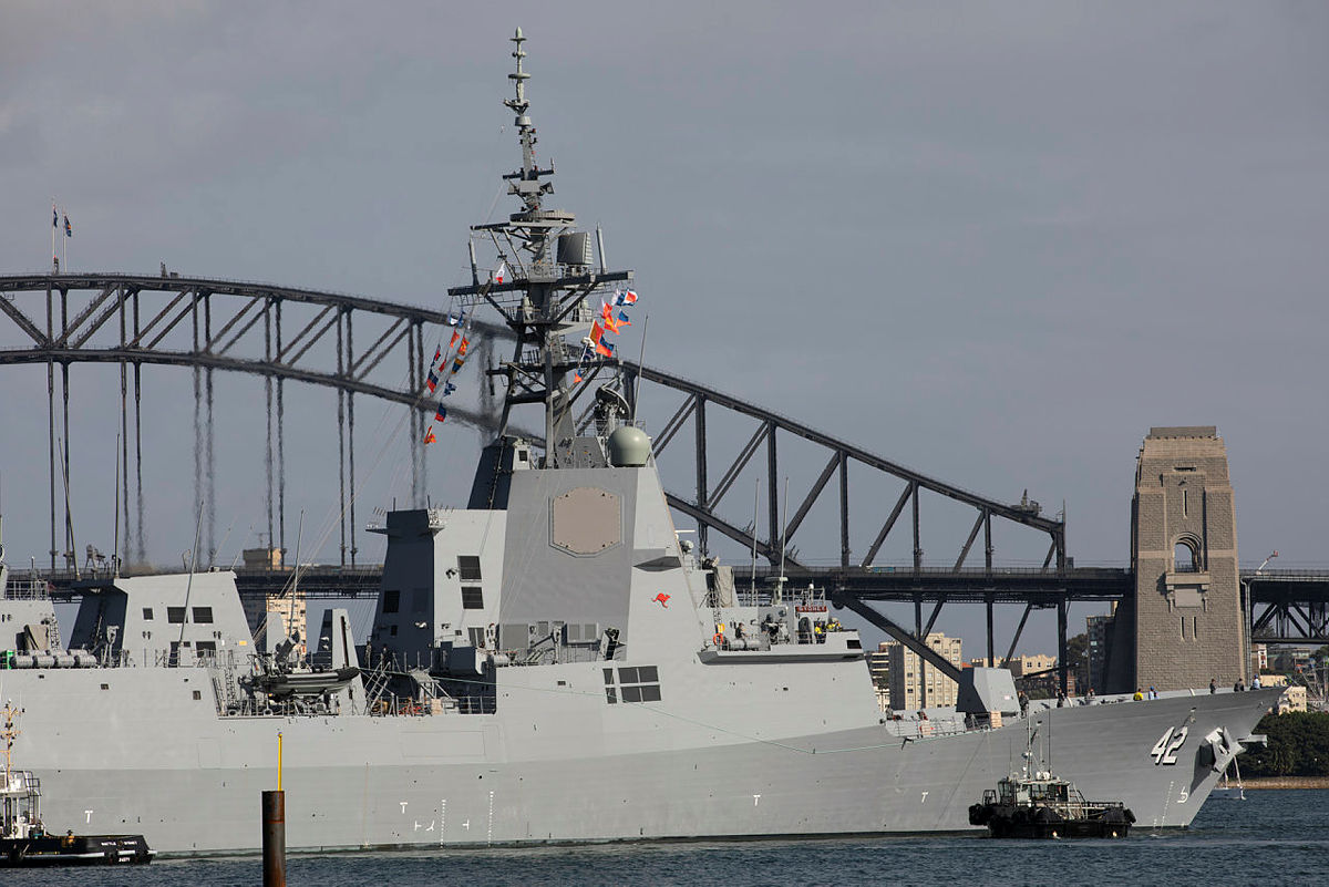 Παραδόθηκε στο αυστραλιανό ναυτικό το τελευταίο αντιτορπιλικό κλάσης Hobart
