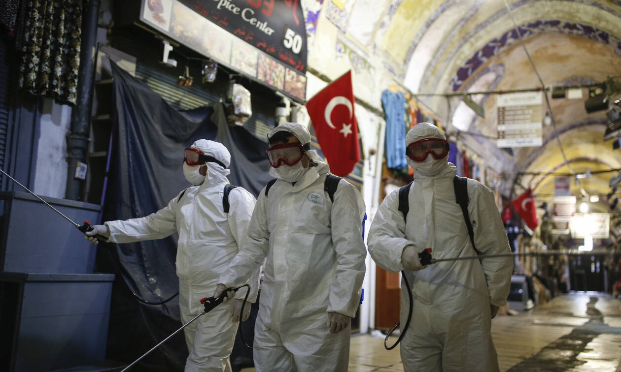 Τουρκία: Στους 168 ανήλθαν οι νεκροί από τον κορωνοϊό – 10.827 τα επιβεβαιωμένα κρούσματα