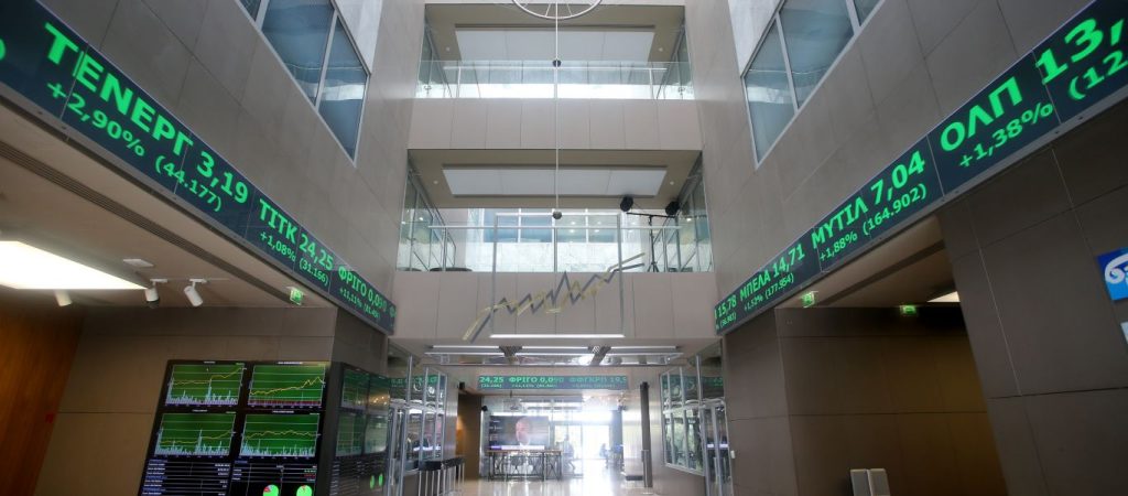Χρηματιστήριο Αθηνών: Ο Γενικός Δείκτης κινείται στις 582 μονάδες σημειώνοντας άνοδο 4,27%