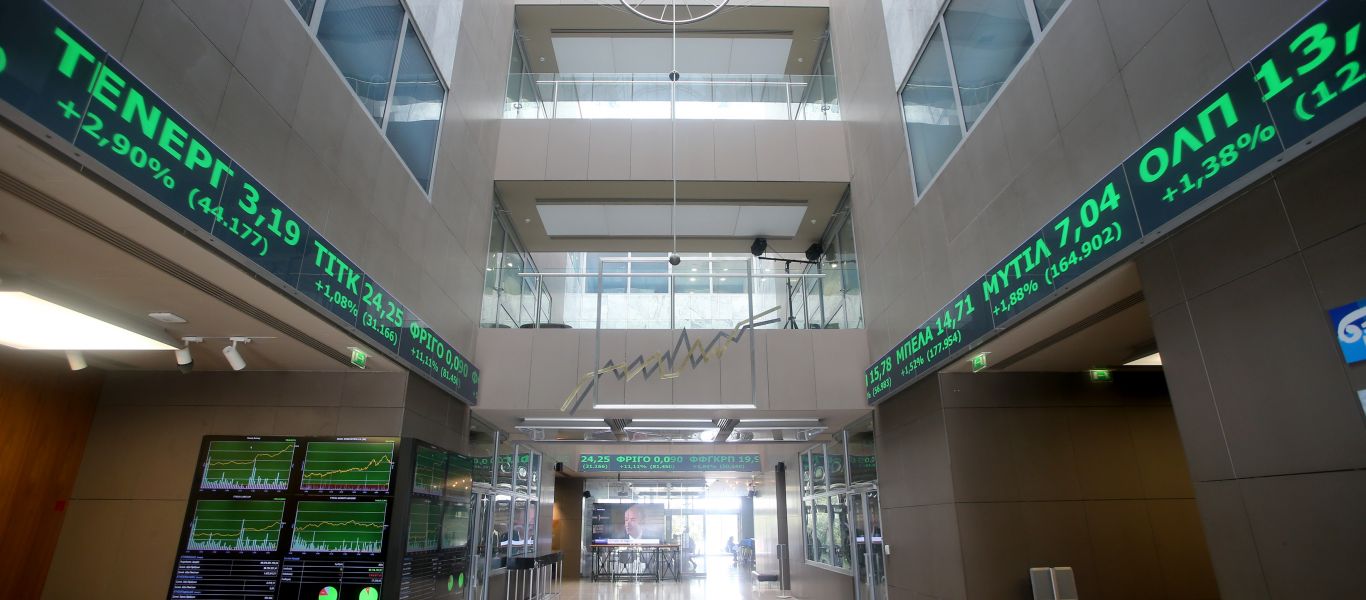 Χρηματιστήριο Αθηνών: Ο Γενικός Δείκτης κινείται στις 582 μονάδες σημειώνοντας άνοδο 4,27%