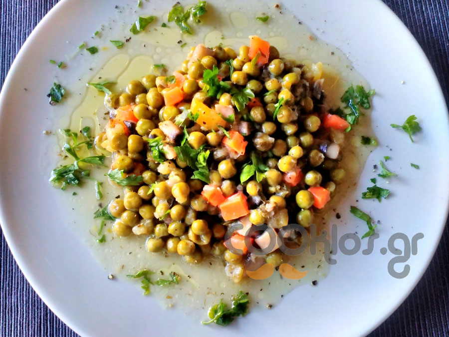Η συνταγή της ημέρας: Αρακάς λεμονάτος με λαχανικά