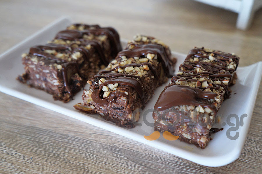 Η συνταγή της ημέρας: Μπάρες σοκολάτας
