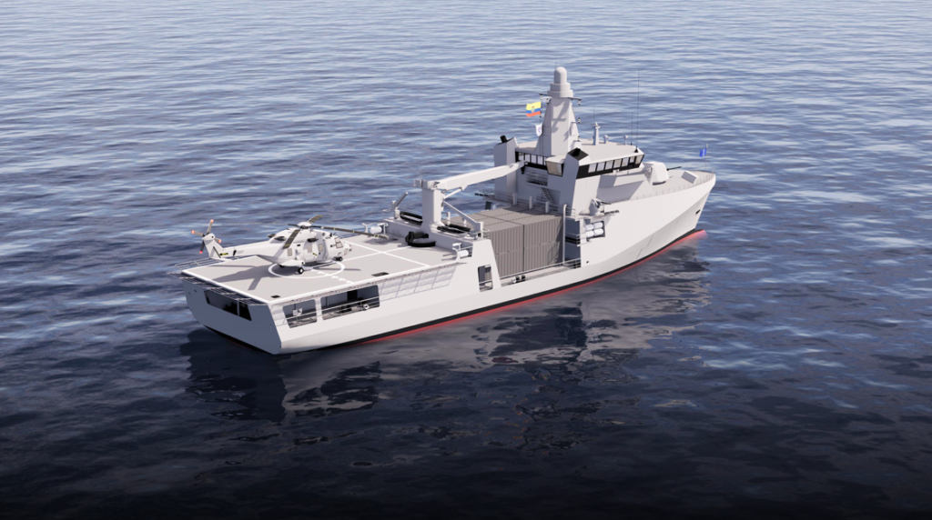 Το ναυτικό του Εκουαδόρ επιλέγει το  MPV70 MKII