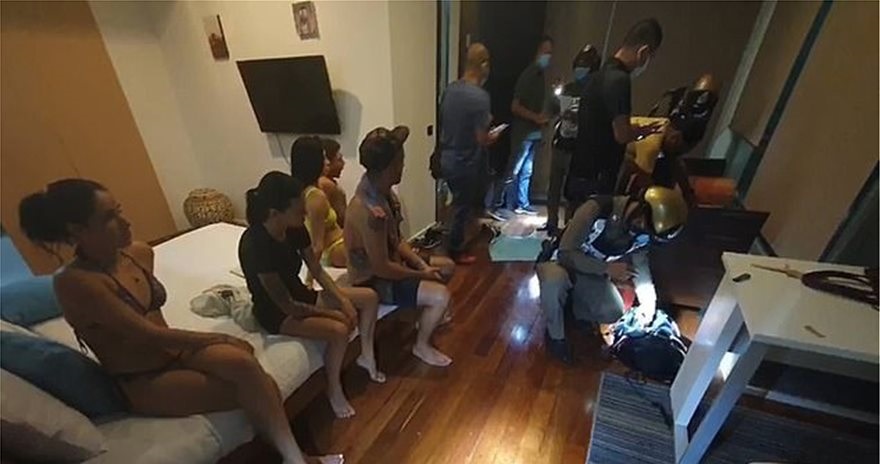 Ποια καραντίνα; Κανόνισαν πάρτι με «καuτές» Ταϊλανδές και ναρκωτικά – Τους έπιασε στα πράσα η αστυνομία (φώτο – βίντεο)