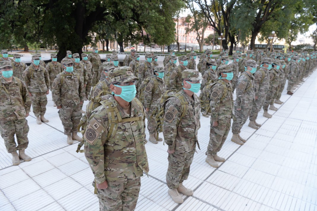 Συγκρότηση νέου τάγματος για τον Στρατό της Αργεντινής στα πλαίσια αντιμετώπισης της πανδημίας