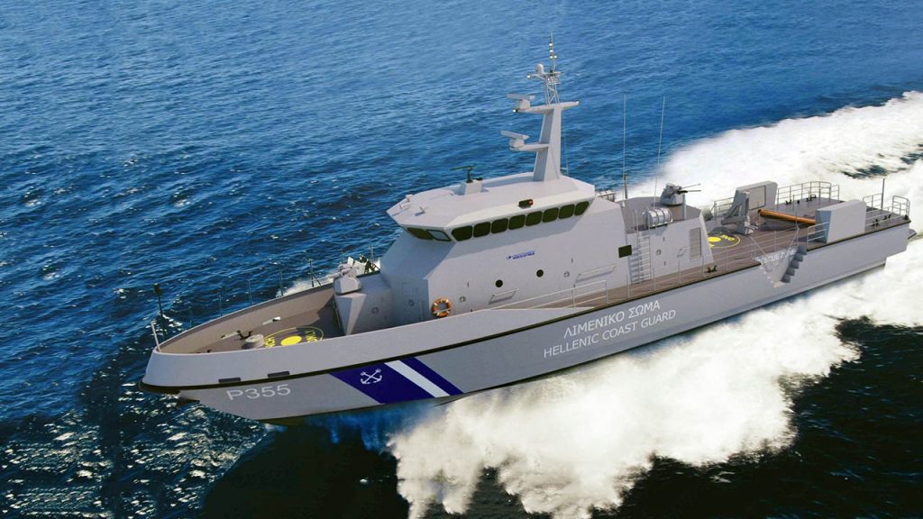 Λιμενικό Σώμα: Παραδίδεται το καλοκαίρι το πρώτο περιπολικό σκάφος  P355 GR