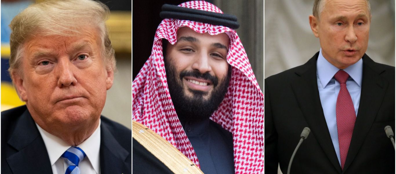 Επικοινωνία ηγετών για το πετρέλαιο – Φτάνουν σε συμφωνία ΗΠΑ, Ρωσία και Σαουδική Αραβία