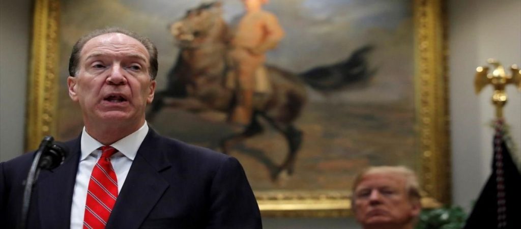 Ο πρόεδρος της Παγκόσμιας Τράπεζας βλέπει προοπτικές ελάφρυνσης του χρέους για τις φτωχότερες χώρες