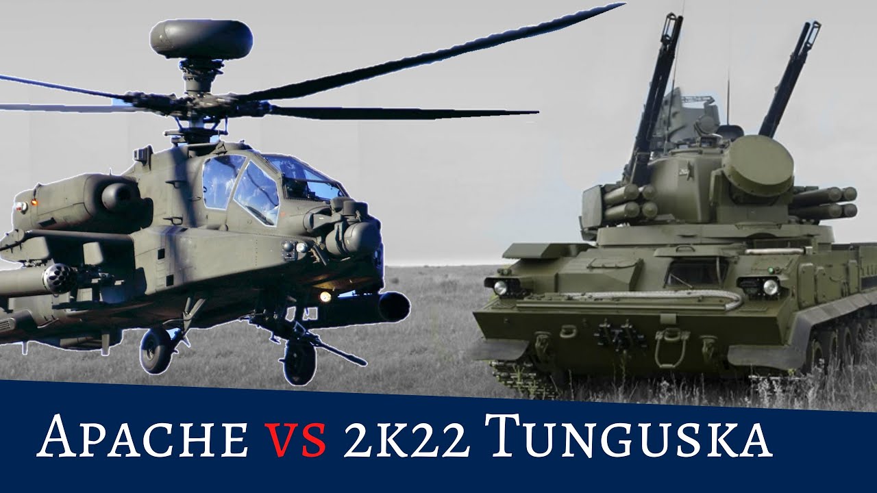 Επιθετικά ελικόπτερα APACHE «εναντίον» του α/α συστήματος 2K22 Tunguska (βίντεο)