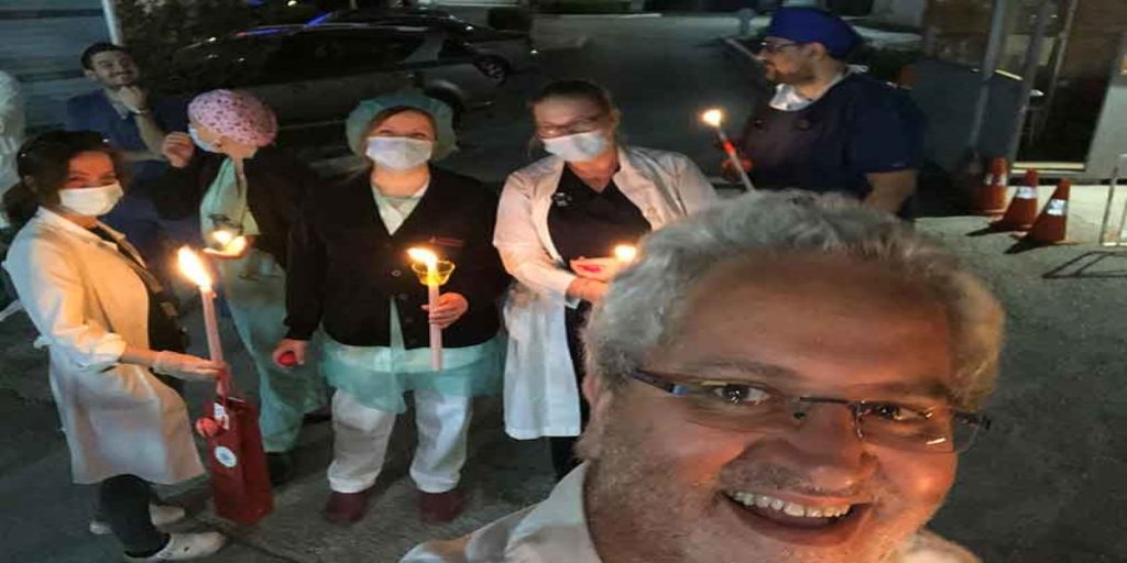 Κοζάνη: Συγκινητικά στιγμιότυπα από την Ανάσταση γιατρών και νοσηλευτών του νοσοκομείου (βίντεο)