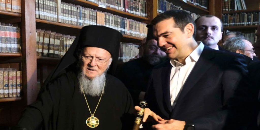 Αλέξης Τσίπρας: Συνομίλησε τηλεφωνικά με τον Οικουμενικό Πατριάρχη Βαρθολομαίο