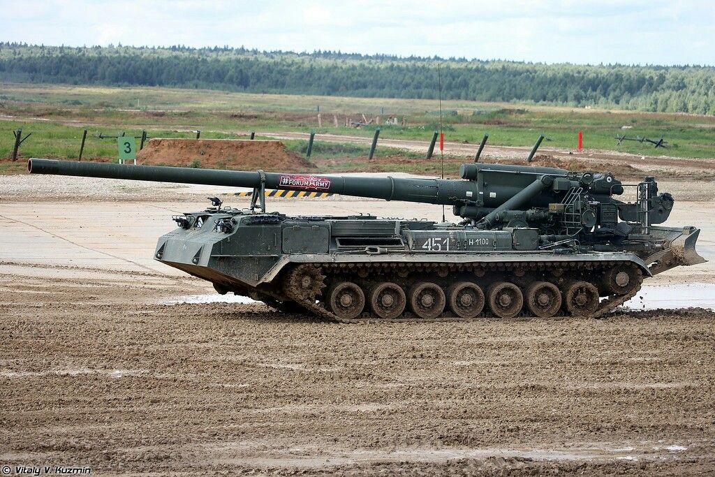 Ο ρωσικός Στρατός παρέλαβε το πρώτο εκσυγχρονισμένο Α/Κ πυροβόλο 2S7M Malka