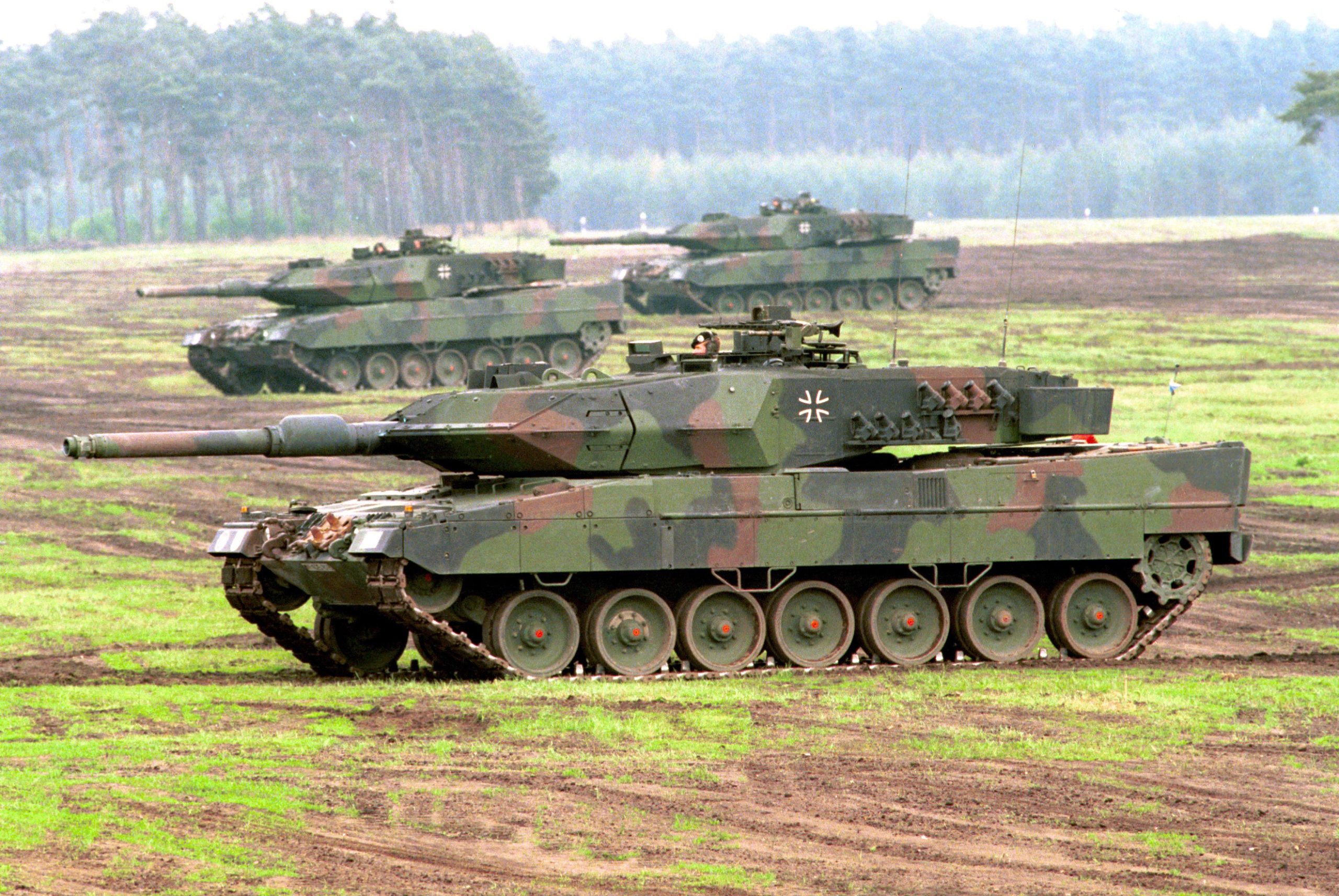 Leopard 2A4: Πέντε βολές σε 21 δευτερόλεπτα