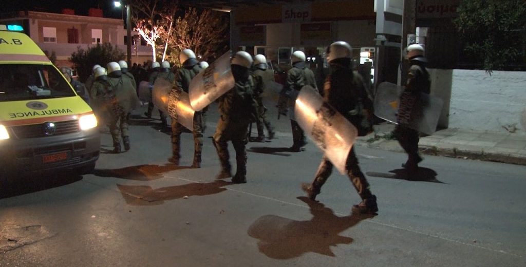 Στο νοσοκομείο λόγω ακρωτηριασμού παράνομοι μετανάστες στην Χίο μετά τα επεισόδια στη ΒΙ.ΑΛ.