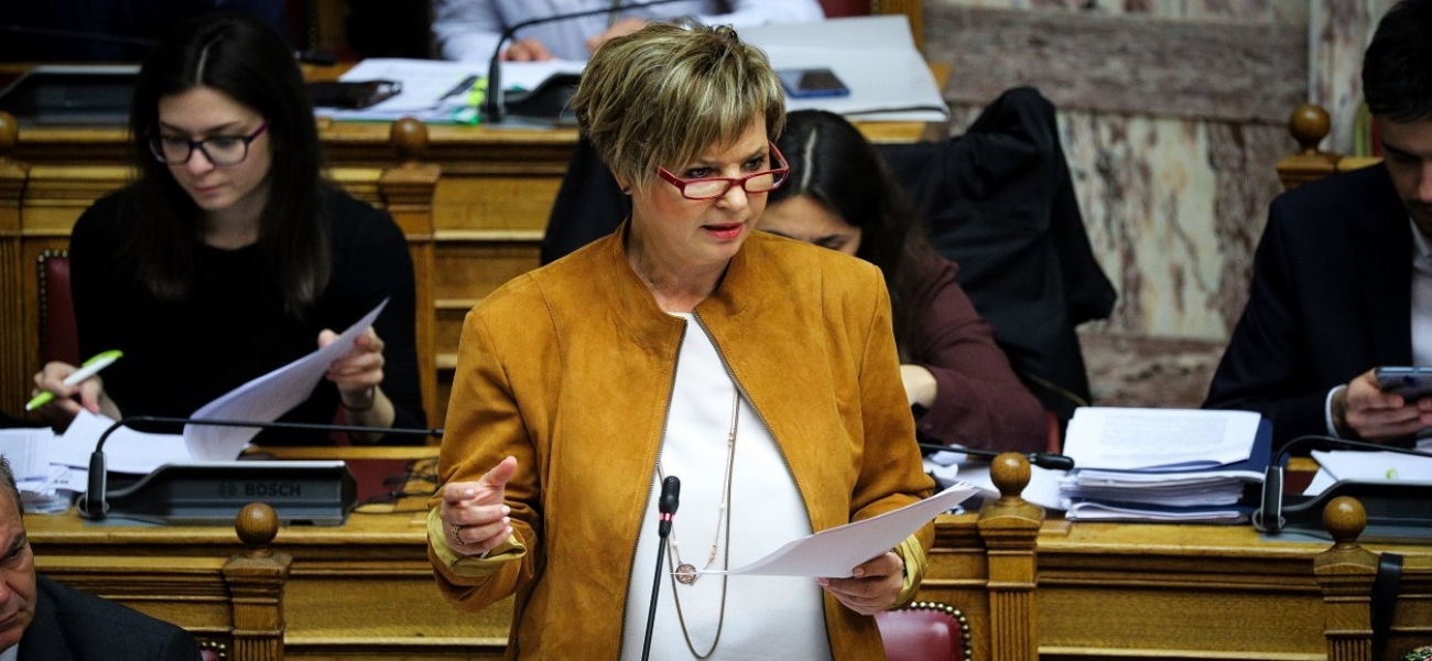 Ο. Γεροβασίλη: «Η κυβέρνηση δεν έχει σχέδιο πρόληψης της ύφεσης»