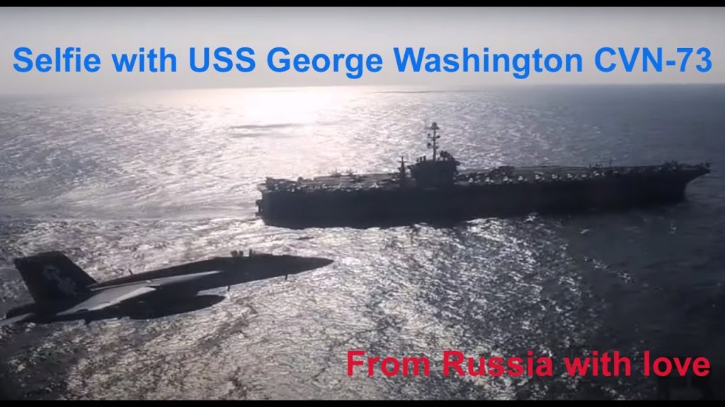 Νέο «κάζο» – Ρωσικό Il-38 βγάζει «selfie» με αμερικανικό αεροπλανοφόρο: «Δεν κατάλαβαν από πού ήρθαμε» (βίντεο)