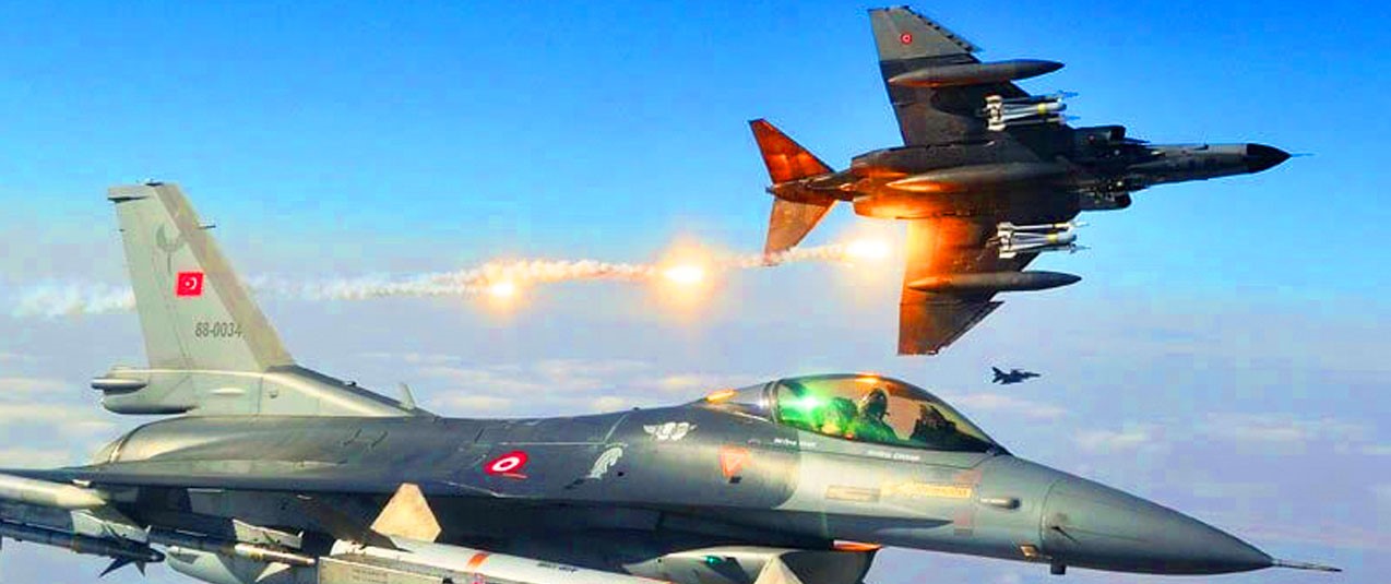 Μαζικές πτήσεις τουρκικών μαχητικών επάνω από ελληνικό έδαφος σε Δωδεκάνησα και κεντρικό  Αιγαίο