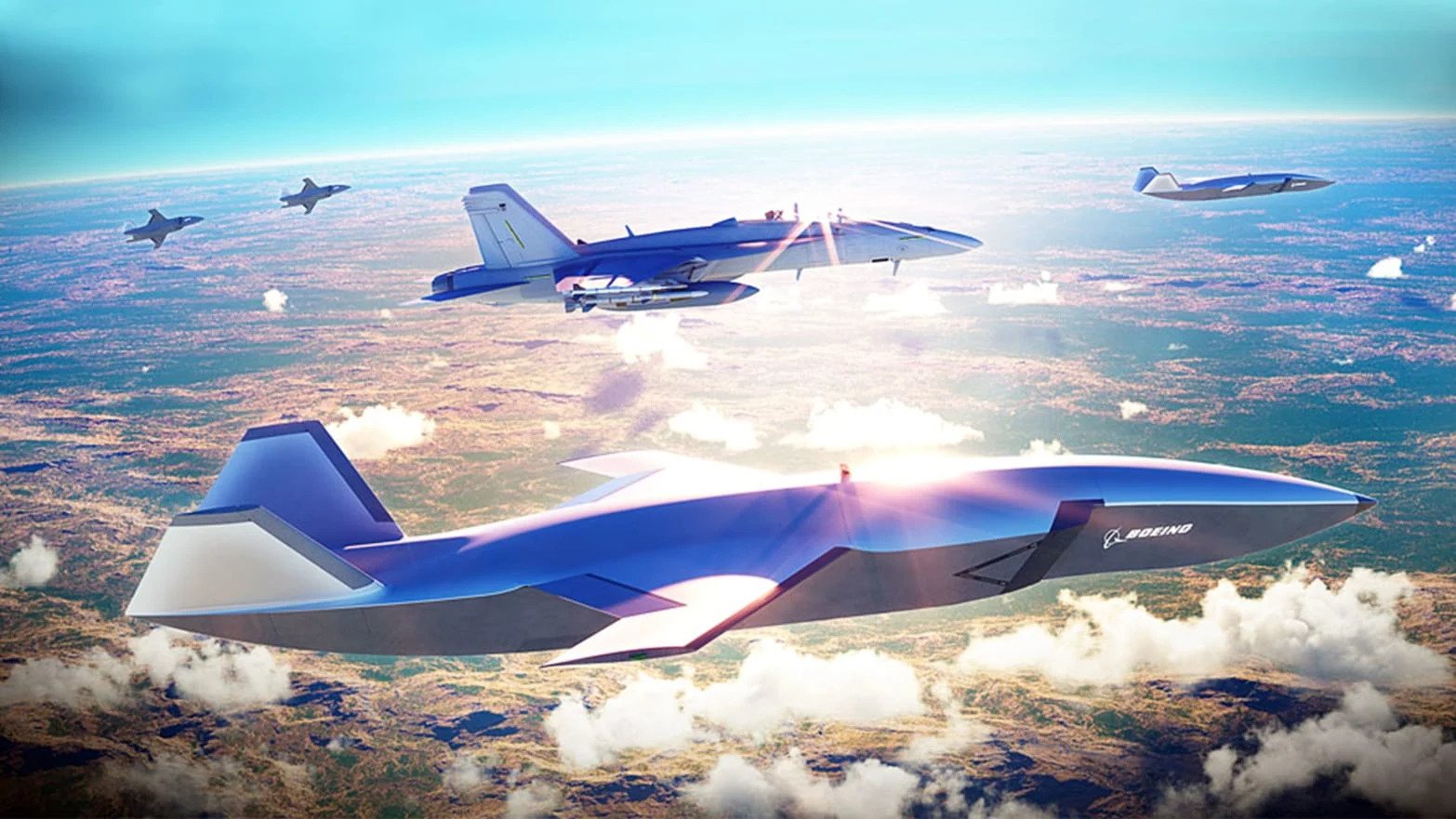 Ο  «πιστός παραστάτης»: Η Boeing παρουσιάζει το UAV που θα πετά μαζί με επανδρωμένα μαχητικά