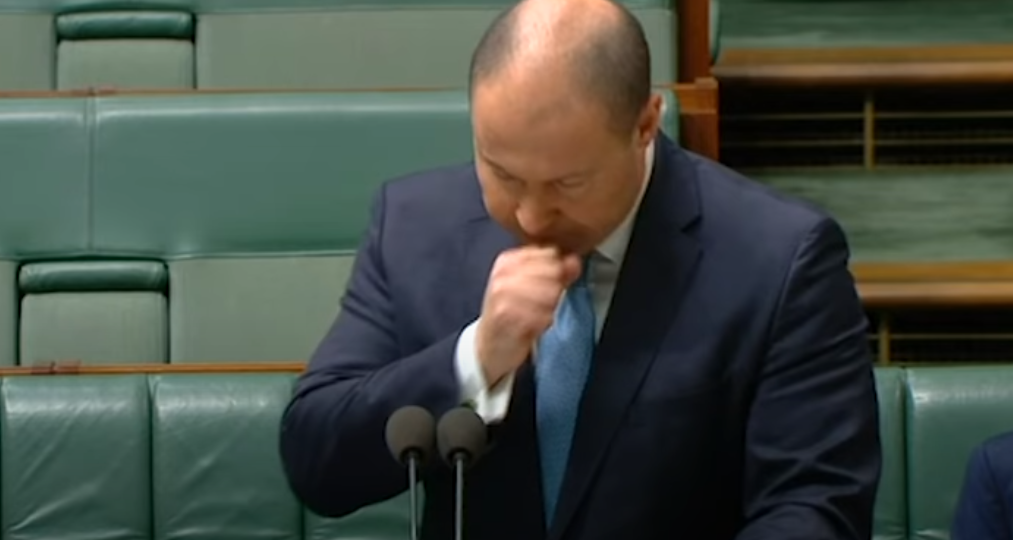 Σε τεστ για τον κορωνοϊό υπεβλήθη ο Αυστραλός Υπ.Οικονομικών – Παρουσίασε έντονο βήχα κατά την ομιλία του (βίντεο)