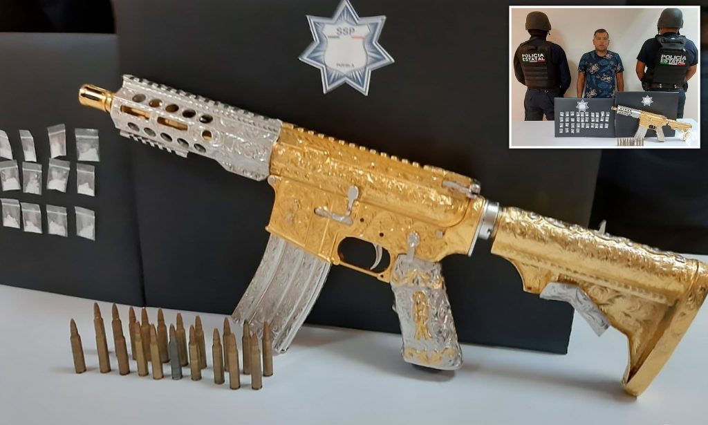 Μεξικό: «Έσπειρε» τον τρόμο με… διαμάντια – Από χρυσό το R-15 του αρχηγού των «Γυναίκες με μουστάκια» (φώτο)