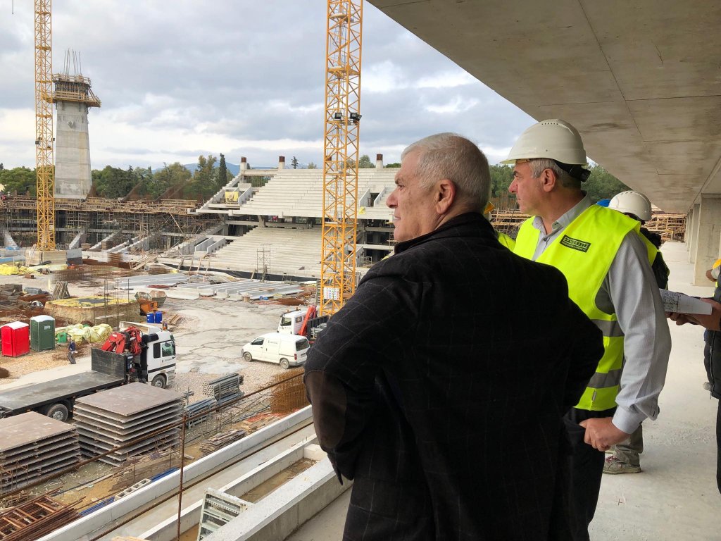 ΑΕΚ: Στην «Αγιά Σοφιά» ο Δημήτρης Μελισσανίδης – Επιθεωρεί το έργο (βίντεο)