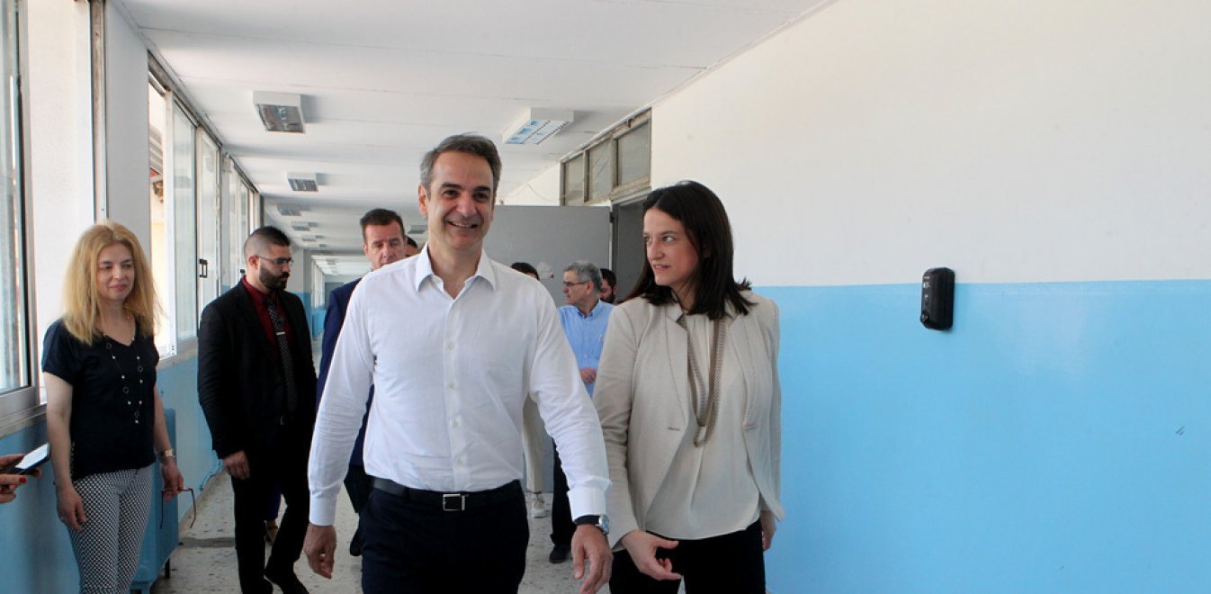 Κ.Μητσοτάκης: «Μαθητές και εκπαιδευτικοί πέρασαν με άριστα τις εξετάσεις υπευθυνότητας» (βίντεο)