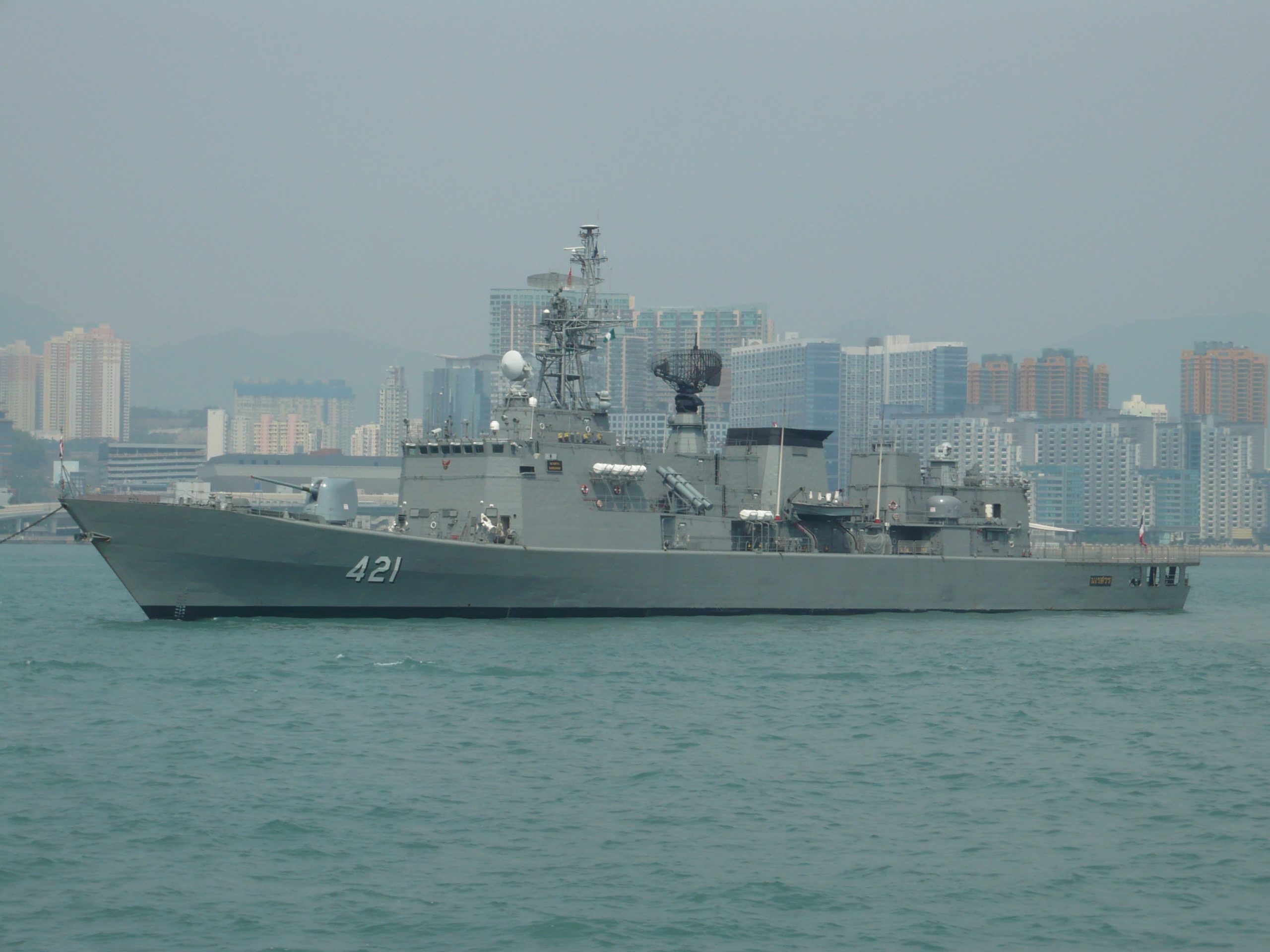 Εκτόξευση βλήματος ESSM από φρεγάτα του Ναυτικού της Ταϋλάνδης