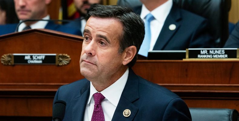 Τζον Ράτκλιφ: Εγκρίθηκε η τοποθέτησή του ως νέου ηγέτη της κοινότητας πληροφοριών των ΗΠΑ – Μεγάλη νίκη Ν.Τραμπ