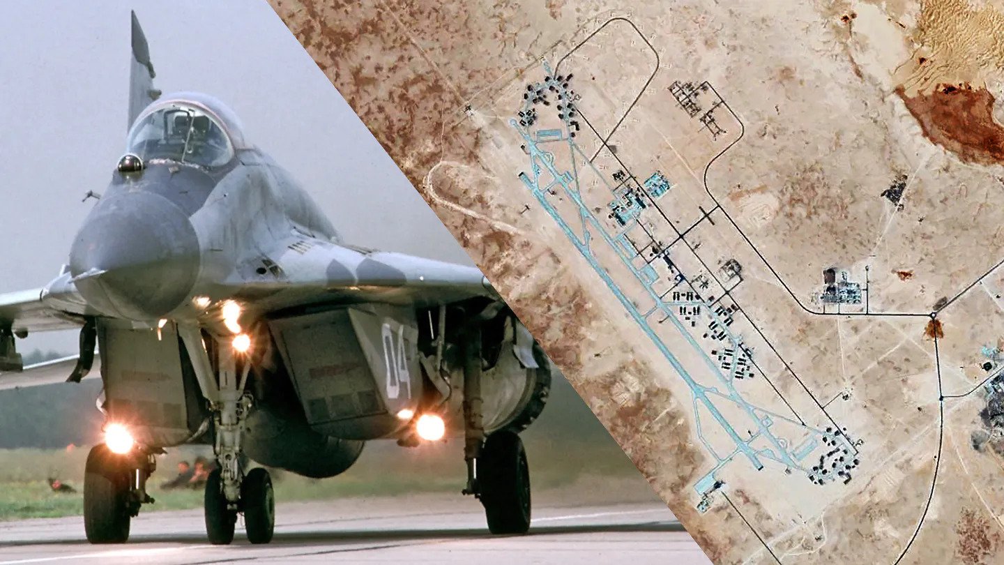 Δορυφορική φωτογραφία: MiG-29 στη Λιβύη σε βάση του LNA;