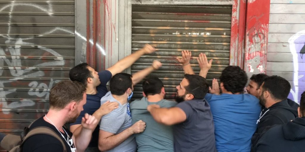 Yπουργείο Εργασίας: Συγκέντρωση των εργαζομένων στον τουρισμό (φώτο)