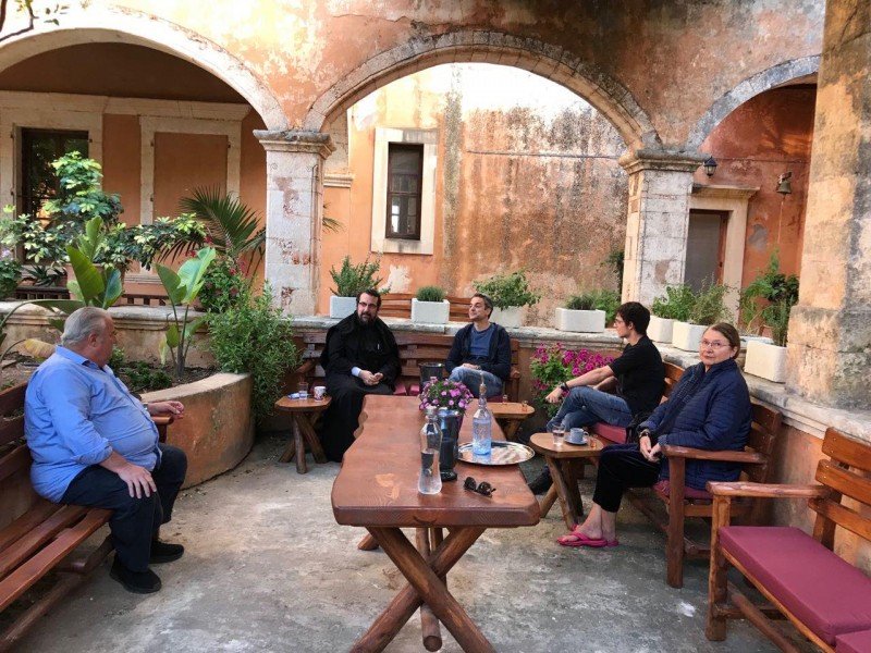 K. Μητσοτάκης: Επισκέφτηκε τη Μονή της Αγίας Τριάδας στα Χανιά (φώτο)