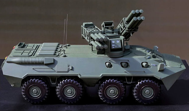 Sosna-R: Το αντιαεροπορικό σύστημα που δοκιμάζει ο ρωσικός Στρατός στο BTR-82