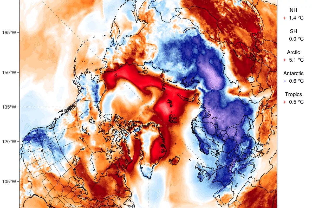 Ανησυχία για την Αρκτική: Τι αναφέρει η  Copernicus για τις φωτιές «ζόμπι»
