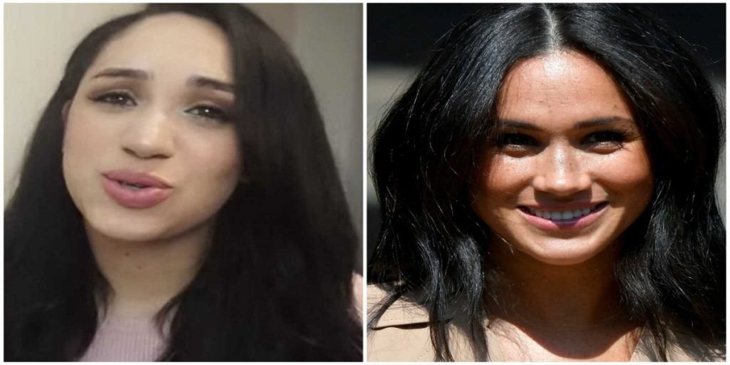 Της «χαμογέλασε» η τύχη: Η σωσίας της Μέγκαν Μάρκλ κάνει «χρυσές» δουλειές (βίντεο)