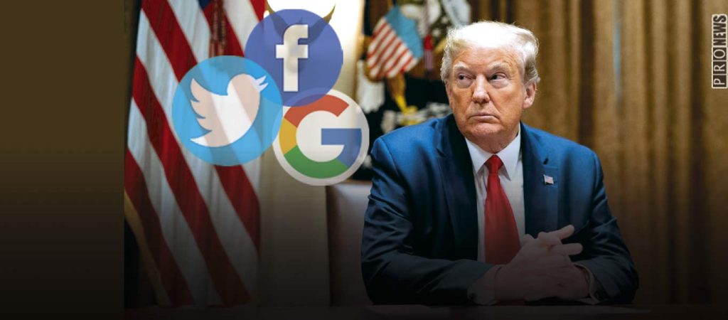 Ο Ν.Τραμπ υπογράφει σήμερα διάταγμα για τα social media: Δεν θα μπορούν να λογοκρίνουν ειδήσεις που δεν τους αρέσουν!