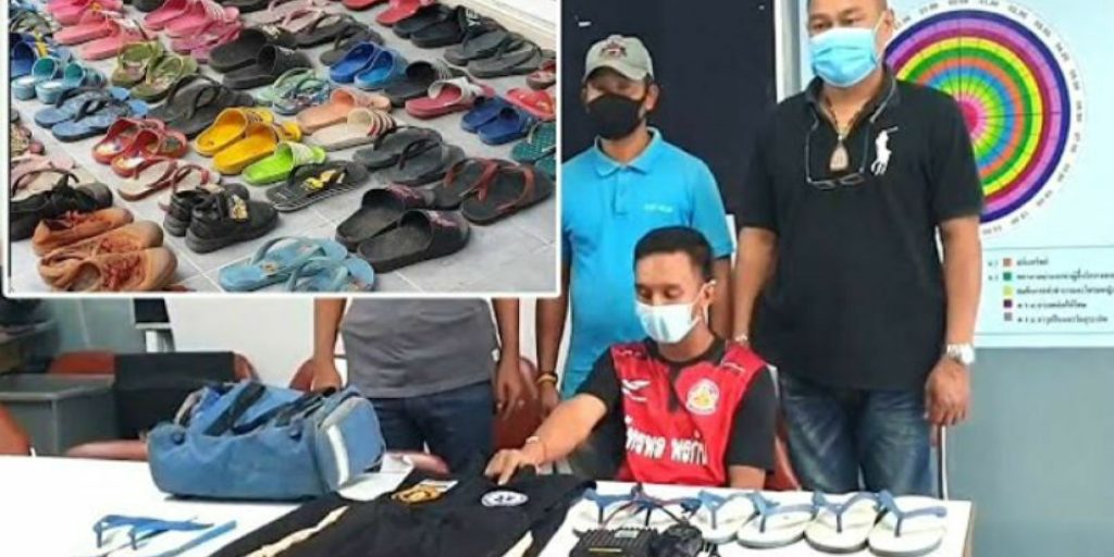 Άρρωστο πάθος: Έχει έρωτα με τις… σαγιονάρες – Έκλεψε 126 ζευγάρια για «συνεύρεση» μαζί τους (βίντεο)